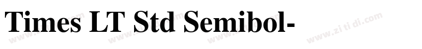 Times LT Std Semibol字体转换 Times LT Std Semibol字体转换